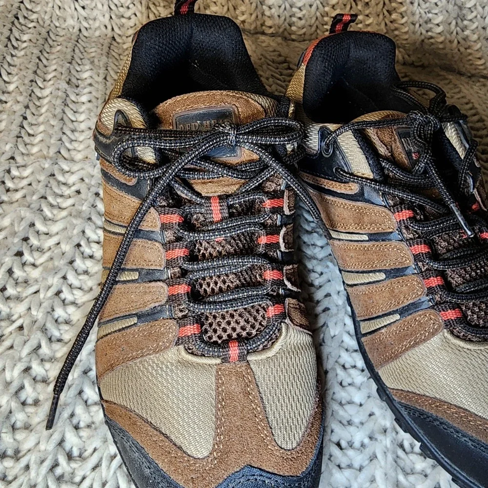 RedHead Trekker Low Brown Leather Hiking Trail Waterproof Mens Size 9M   5244094